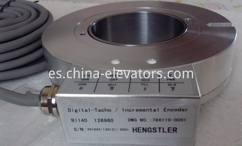 Codificador incremental para la máquina de tracción P420 ascensor Schindler 300P Incremental Encoder for Schindler 300P Elevator P420 Traction Machine